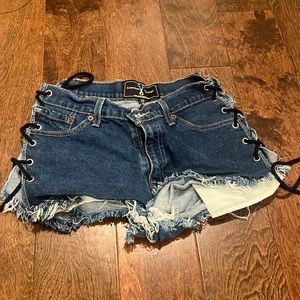 Custom Levi Shorts